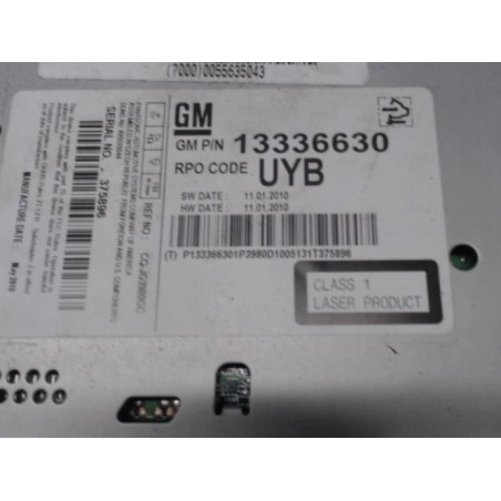 Autoradio d'origine OPEL MERIVA B Photo n°1