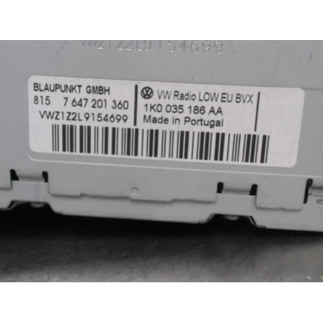 Autoradio d'origine VOLKSWAGEN SCIROCCO 3 Photo n°1