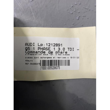 Commande de phare AUDI Q5 1 Photo n°1