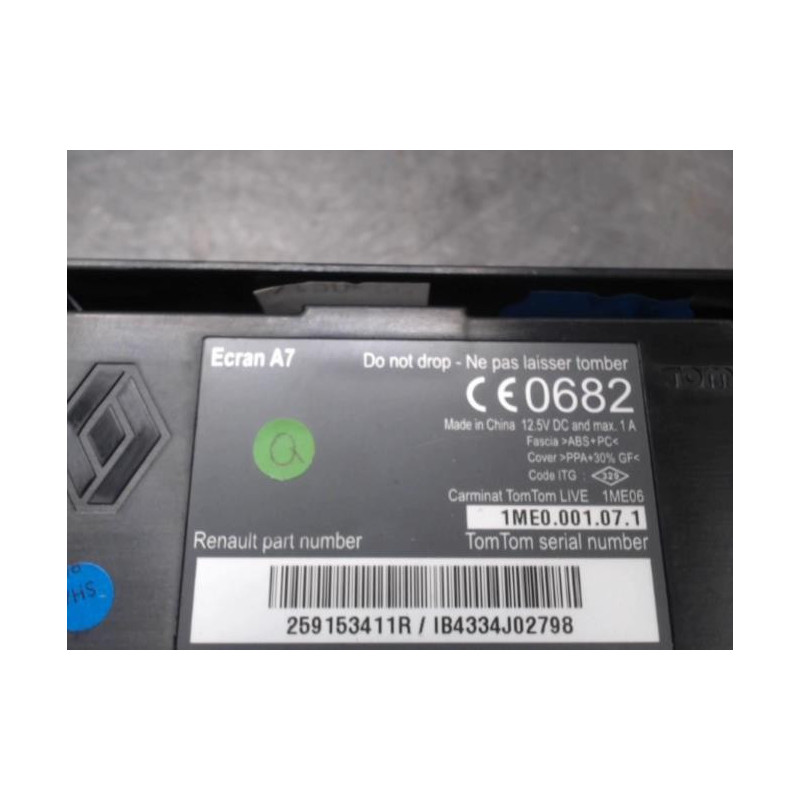 Ecran GPS RENAULT MEGANE 3