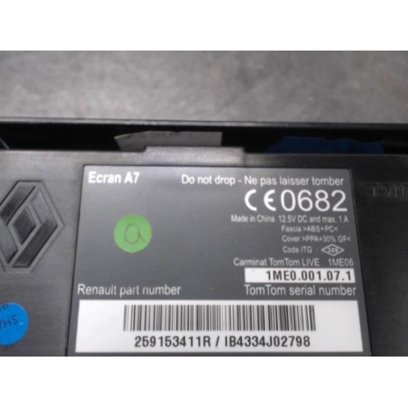 Ecran GPS RENAULT MEGANE 3 Photo n°1