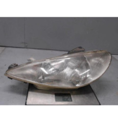 Optique avant principal gauche (feux)(phare) PEUGEOT 206