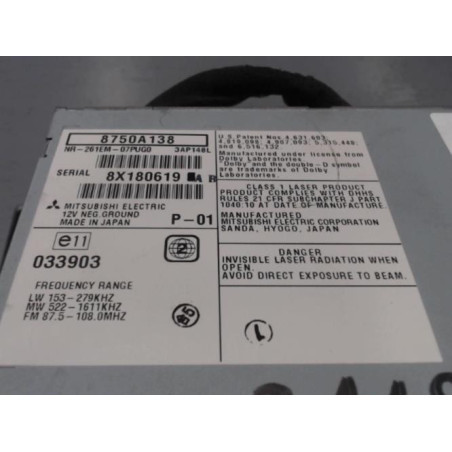 Autoradio d'origine PEUGEOT 4007