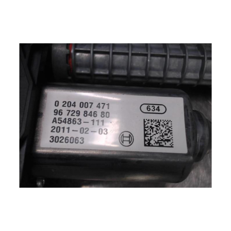 Bloc electrique de frein a main CITROEN DS4