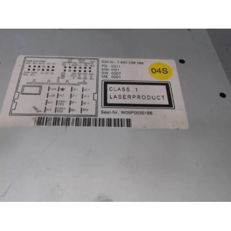 Autoradio d'origine SEAT LEON 2