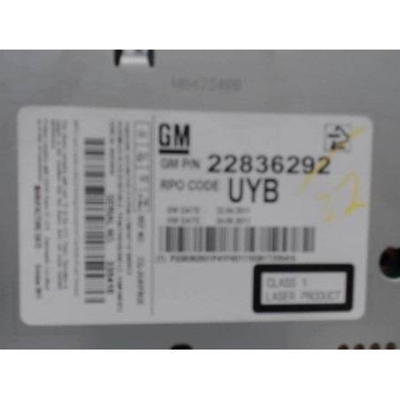 Autoradio d'origine OPEL ASTRA J SPORTS