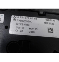 Commande de reglage de siege MERCEDES CLASSE S 221 Photo n°1