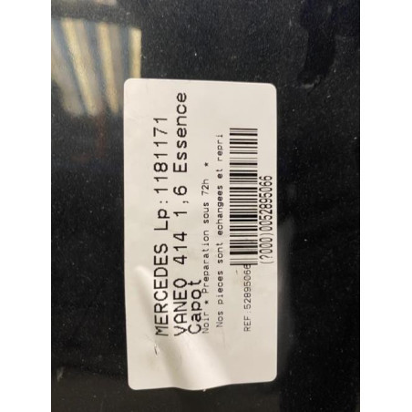 Capot MERCEDES VANEO 414 Photo n°1