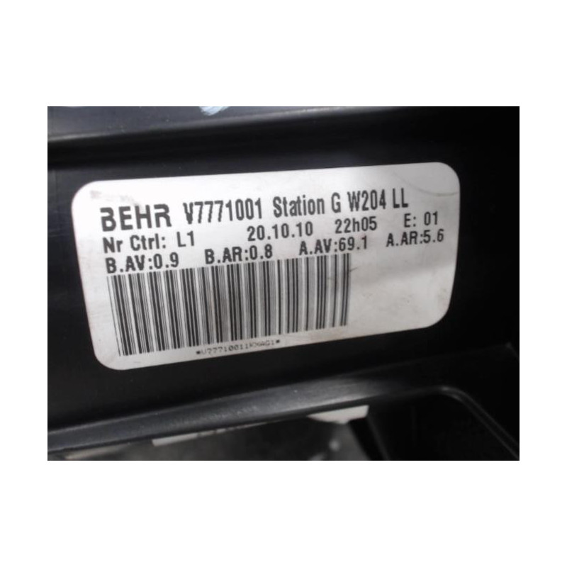 Pulseur d'air MERCEDES CLASSE GLK 204