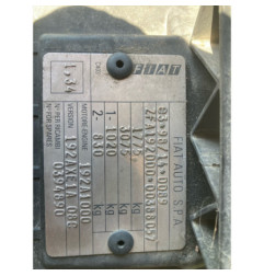 Commande chauffage FIAT STILO