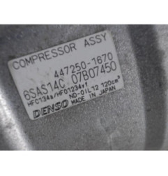 Compresseur clim MERCEDES CLASSE CLA 117 Photo n°1