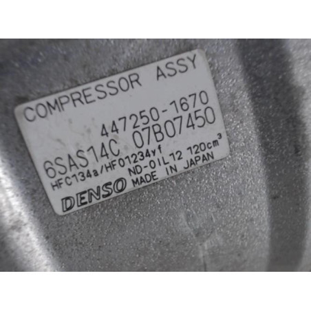 Compresseur clim MERCEDES CLASSE CLA 117 Photo n°1