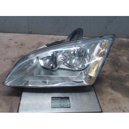 Optique avant principal gauche (feux)(phare) FORD FOCUS 2 Photo n°1