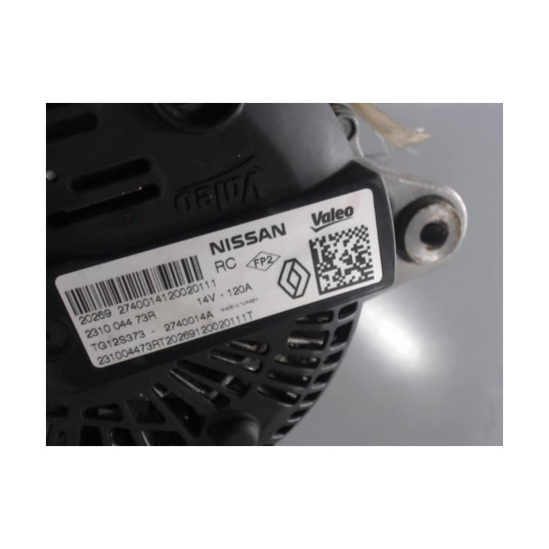 Alternateur DACIA DUSTER 2