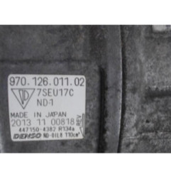 Compresseur clim PORSCHE PANAMERA 1 970 Photo n°1