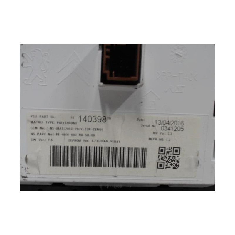 Compteur CITROEN DS4