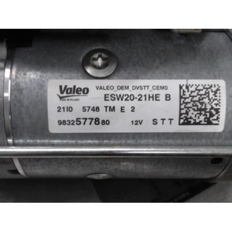 Demarreur CITROEN C3 3 SOCIETE Photo n°1