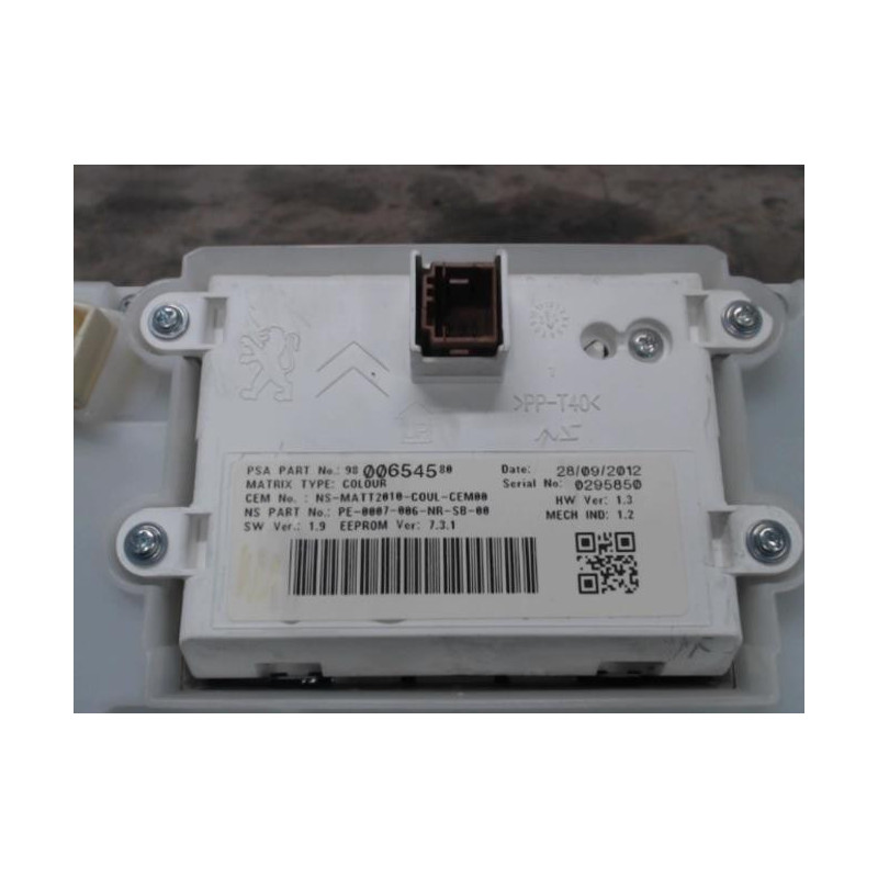 Compteur PEUGEOT 208 1