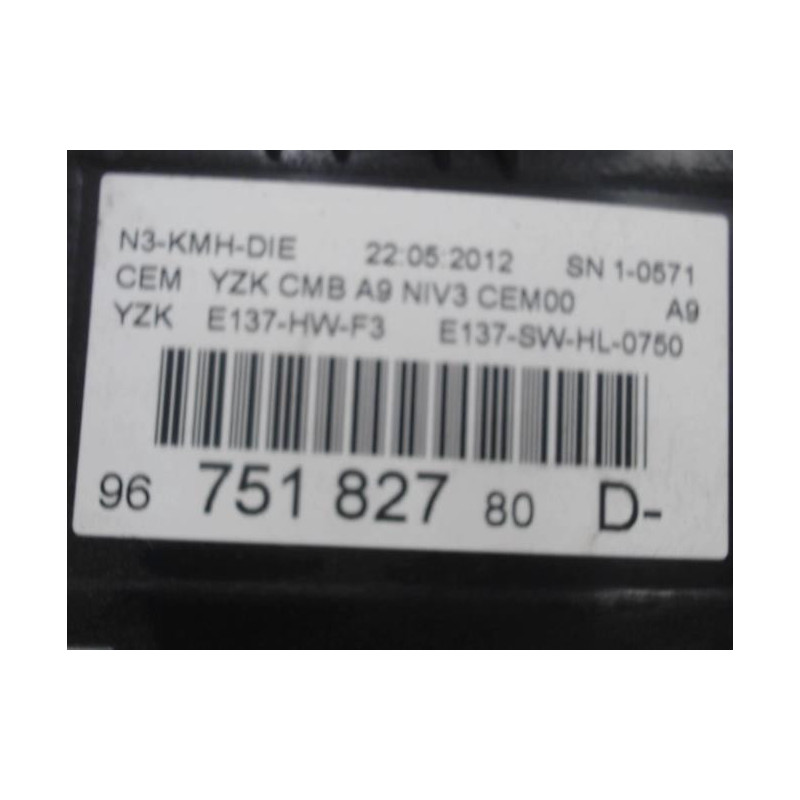 Compteur PEUGEOT 208 1