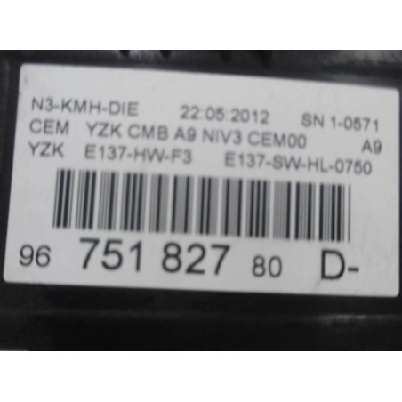 Compteur PEUGEOT 208 1 Photo n°1