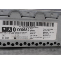 Autoradio d'origine PEUGEOT 207 Photo n°1