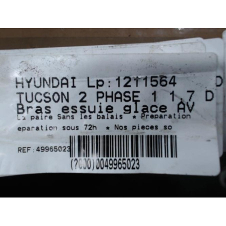 Bras essuie glace avant HYUNDAI TUCSON 2