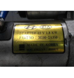 Demarreur HYUNDAI TUCSON 2 Photo n°1