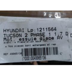 Moteur essuie glace avant HYUNDAI TUCSON 2 Photo n°1