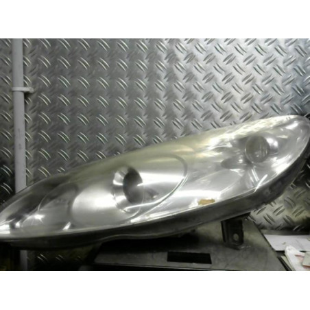 Optique avant principal gauche (feux)(phare) PEUGEOT 407 Photo n°1