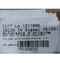 Autoradio d'origine SEAT IBIZA 4 Photo n°7