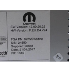 Autoradio d'origine FIAT 500 2 Photo n°11