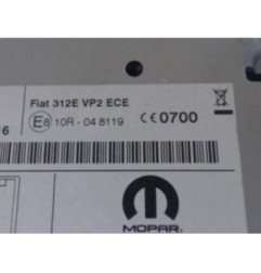 Autoradio d'origine FIAT 500 2 Photo n°14