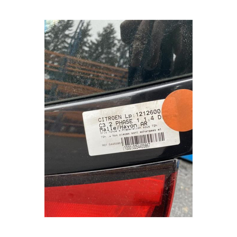 Malle/Hayon arriere LAND ROVER RANGE ROVER 1 SPORT