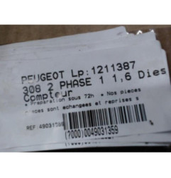 Compteur PEUGEOT 308 2 Photo n°1