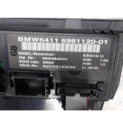 Commande chauffage BMW SERIE 3 E90 Photo n°1