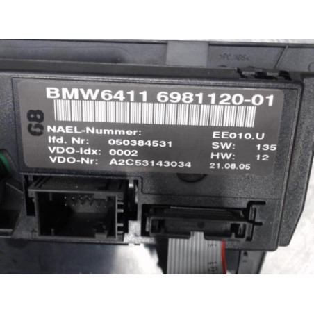 Commande chauffage BMW SERIE 3 E90 Photo n°1