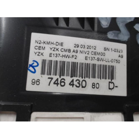 Compteur PEUGEOT 208 Photo n°1