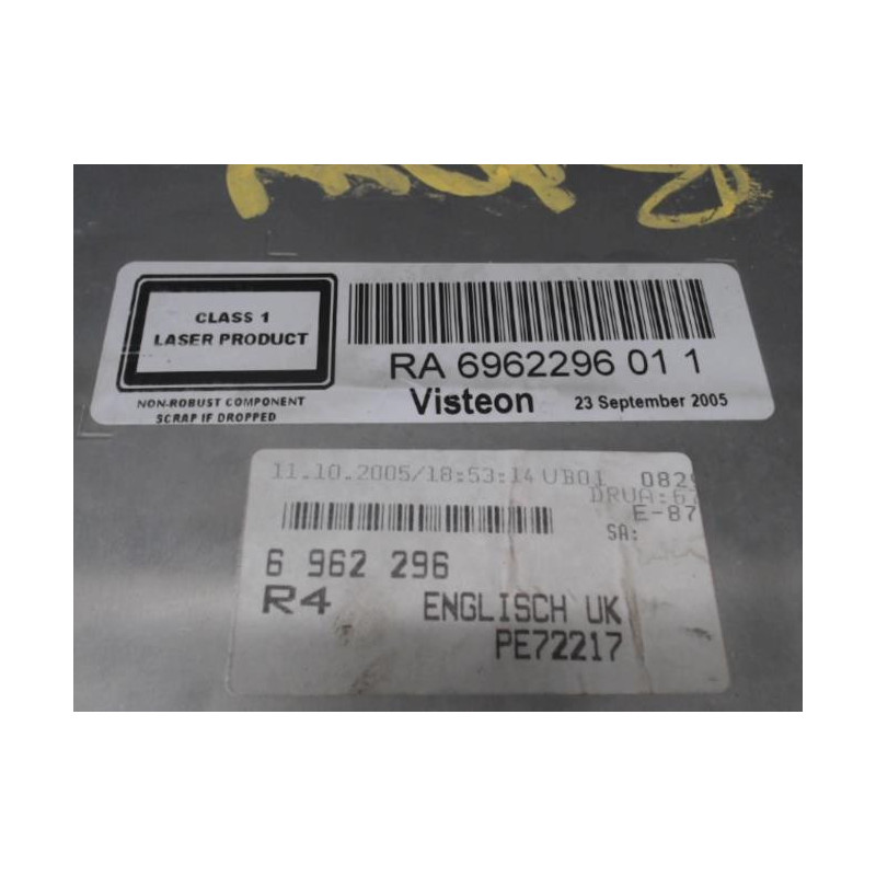 Autoradio d'origine BMW SERIE 1 E87