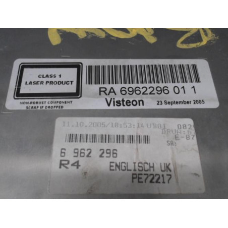 Autoradio d'origine BMW SERIE 1 E87 Photo n°1