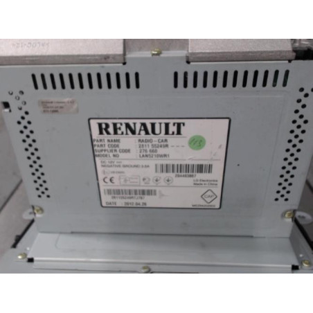 Autoradio d'origine RENAULT CLIO 4 Photo n°1