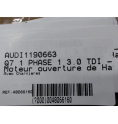 Moteur ouverture de Coffre/Malle/Hayon AUDI Q7 1 Photo n°1