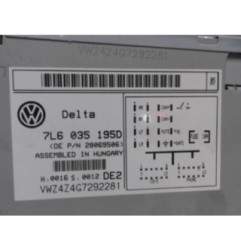 Autoradio d'origine VOLKSWAGEN TOUAREG 1 Photo n°4