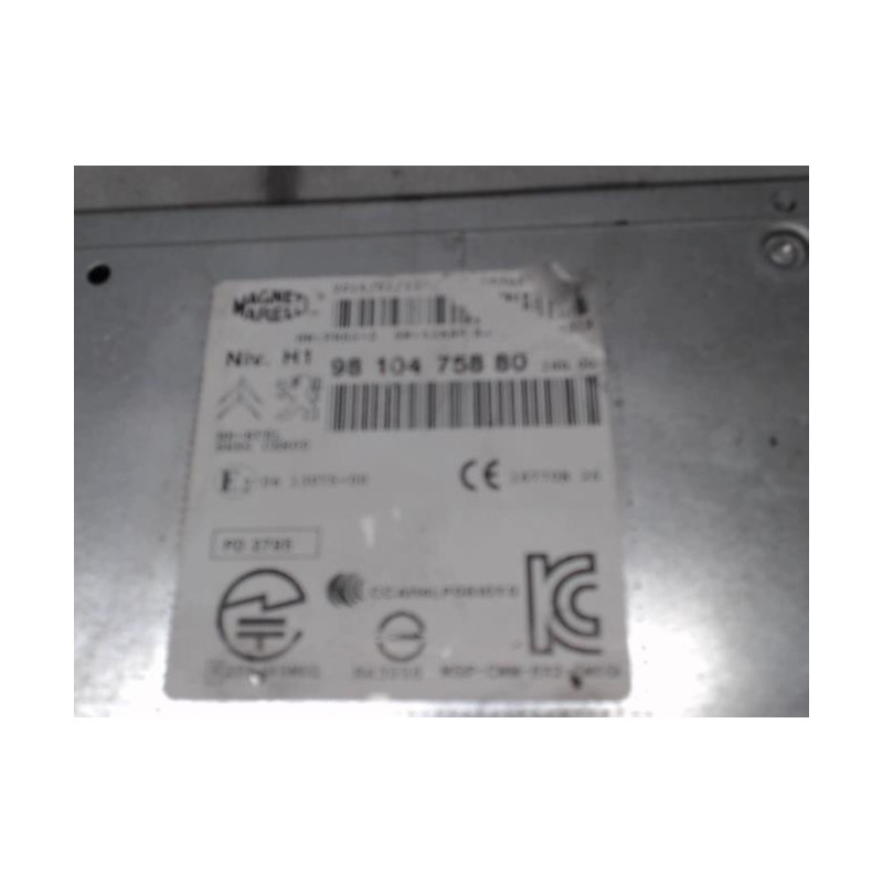 Autoradio d'origine PEUGEOT 308 2 SW