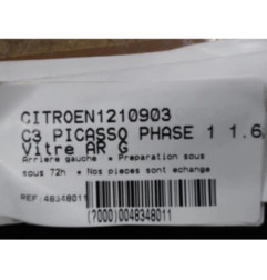 Vitre arriere gauche CITROEN C3 PICASSO
