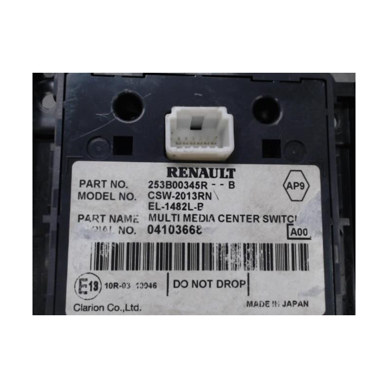 Commande GPS RENAULT MEGANE 3