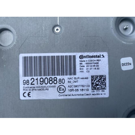 Autoradio d'origine OPEL CROSSLAND X