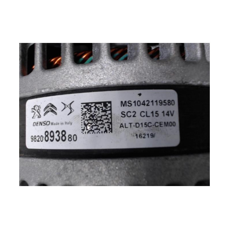 Alternateur OPEL CROSSLAND X