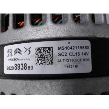 Alternateur OPEL CROSSLAND X Photo n°1