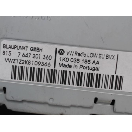 Autoradio d'origine VOLKSWAGEN TOURAN 1 Photo n°1