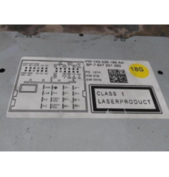 Autoradio d'origine VOLKSWAGEN TOURAN 1 Photo n°6